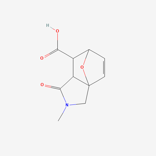3-Methyl-4-oxo-10-oxa-3-aza-tricyclo[5.2.1.0*1,5*]dec-8-ene-6-carboxylic acid (CAS: 163180-68-5) - Related Chemical Product