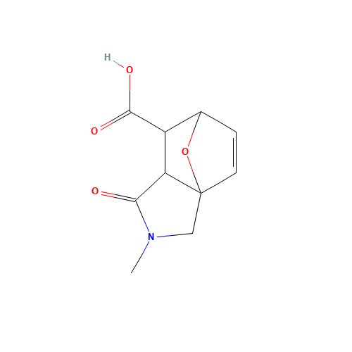 3-Methyl-4-oxo-10-oxa-3-aza-tricyclo[5.2.1.0*1,5*]dec-8-ene-6-carboxylic acid (CAS: 163180-68-5) - Related Chemical Product