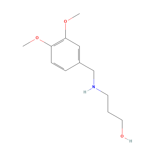 3-(3,4-Dimethoxy-benzylamino)-propan-1-ol (CAS: 40171-93-5) - Related Chemical Product