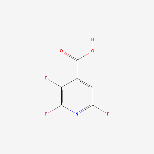 2,3,6-Trifluoroisonicotinic acid (CAS: 675602-92-3) - Chemical Structure and Molecular Formula 