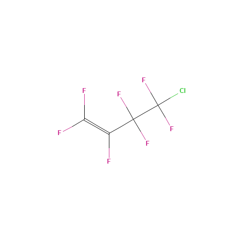 4-Chloro-1,1,2-trifluoro-1-butene (CAS: 378-81-4) - Chemical Structure and Molecular Formula 