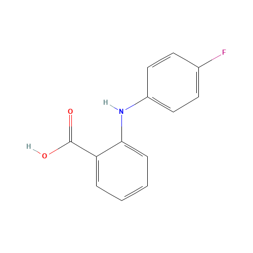 N-(4-Fluorophenyl)anthranilic acid (CAS: 54-60-4) - Related Chemical Product