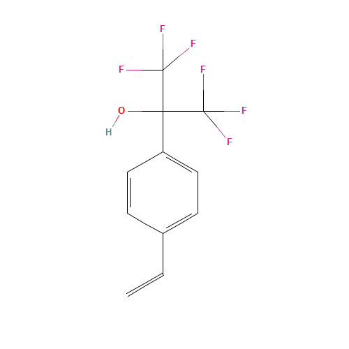 1,1,1,3,3,3-Hexafluoro-2-(4-vinylphenyl)-propan-2-ol (CAS: 122056-08-0) - Related Chemical Product