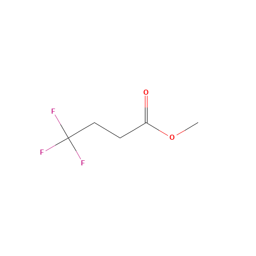 Methyl 4,4,4-trifluorobutyrate (CAS: 2365-82-4) - Chemical Structure and Molecular Formula 