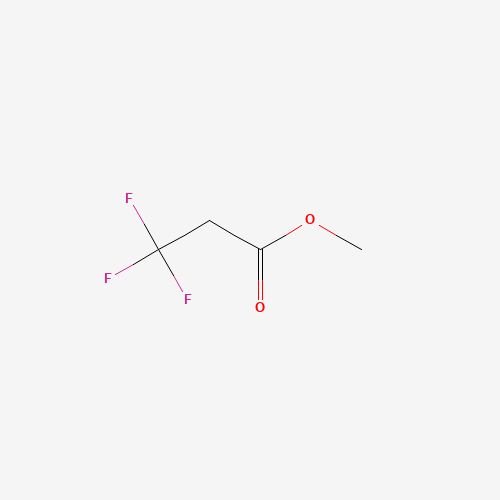 Methyl 3,3,3-trifluoropropionate (CAS: 18830-44-9) - Chemical Structure and Molecular Formula 