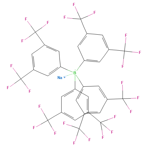 Sodium tetrakis[3,5-bis(trifluoromethyl)phenyl]-borate (CAS: 79060-88-1) - Related Chemical Product
