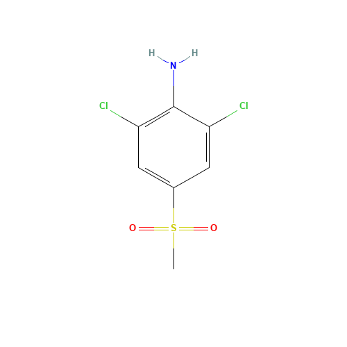 2,6-Dichloro-4-(methylsulfonyl)aniline (CAS: 80866-96-2) - Related Chemical Product