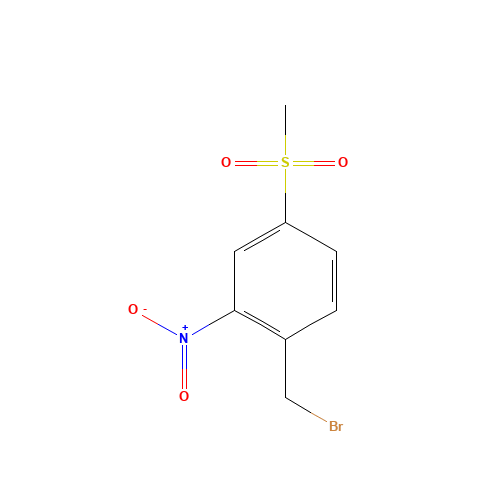 1-(Bromomethyl)-4-(methylsulfonyl)-2-nitrobenzene (CAS: 849035-67-2) - Related Chemical Product
