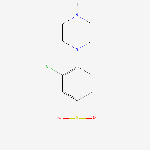 1-[2-Chloro-4-(methylsulfonyl)phenyl]piperazine (CAS: 849035-72-9) - Related Chemical Product