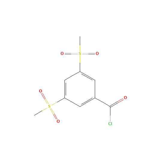 3,5-Bis(methylsulfonyl)benzoyl chloride (CAS: 90649-99-3) - Related Chemical Product