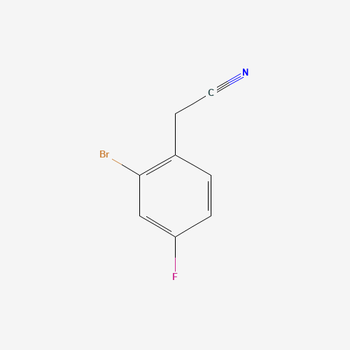 2-Bromo-4-fluorophenylacetonitrile (CAS: 61150-58-1) - Related Chemical Product