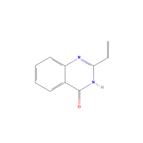 2-Vinyl-4-quinazolinol (CAS: 91634-12-7) - Chemical Structure and Molecular Formula 