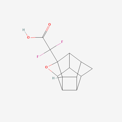 2,2-Difluoro-2-(5-oxahexacyclo-dodec-4-yl)acetic acid (CAS: 253607-91-9) - Related Chemical Product