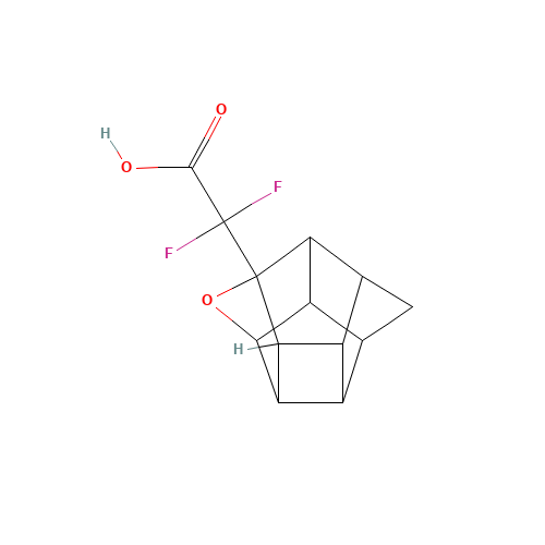 2,2-Difluoro-2-(5-oxahexacyclo-dodec-4-yl)acetic acid (CAS: 253607-91-9) - Related Chemical Product