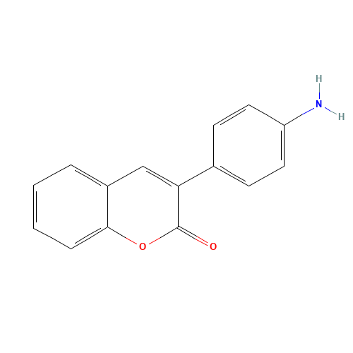 3-(4-Amino-phenyl)-chromen-2-one (CAS: 1218-54-8) - Related Chemical Product