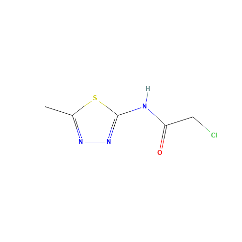 2-Chloro-N-(5-methyl-[1,3,4]thiadiazol-2-yl)-acetamide (CAS: 21521-87-9) - Related Chemical Product