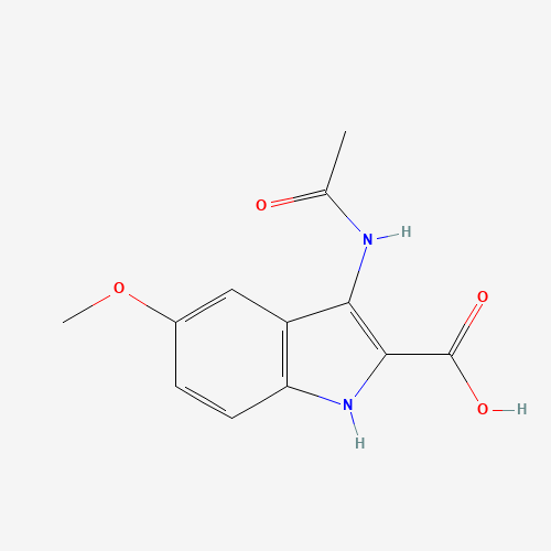 3-Acetylamino-5-methoxy-1H-indole-2-carboxylic acid (CAS: 97310-92-4) - Related Chemical Product