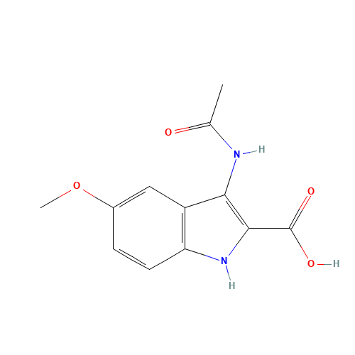 3-Acetylamino-5-methoxy-1H-indole-2-carboxylic acid (CAS: 97310-92-4) - Related Chemical Product