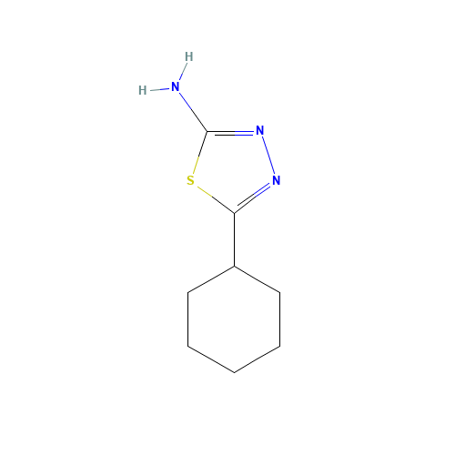 5-Cyclohexyl-[1,3,4]thiadiazol-2-ylamine (CAS: 56882-77-0) - Related Chemical Product