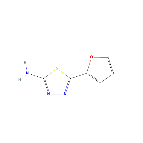 5-Furan-2-yl-[1,3,4]thiadiazol-2-ylamine (CAS: 4447-45-4) - Related Chemical Product