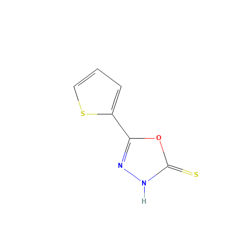 5-(2-Thienyl)-1,3,4-oxadiazole-2-thiol (CAS: 10551-15-2) - Related Chemical Product