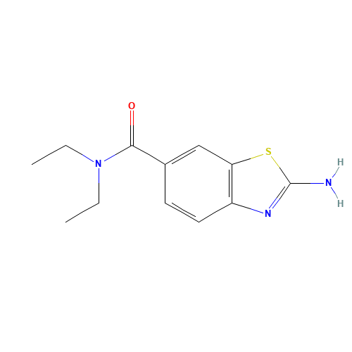 2-Amino-benzothiazole-6-carboxylic acid diethylamide (CAS: 333434-07-4) - Related Chemical Product