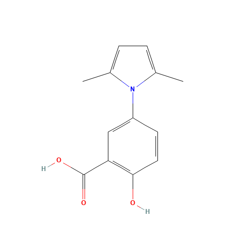 5-(2,5-Dimethyl-pyrrol-1-yl)-2-hydroxy-benzoic acid (CAS: 313701-92-7) - Related Chemical Product