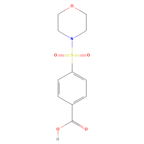 4-(Morpholine-4-sulfonyl)-benzoic acid (CAS: 10252-82-1) - Related Chemical Product