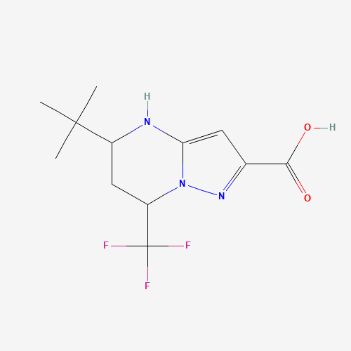 5-tert-Butyl-7-trifluoromethyl-4,5,6,7-tetrahydro-pyrazolo[1,5-a]pyrimidine-2-carboxylic acid (CAS: 436088-41-4) - Related Chemical Product