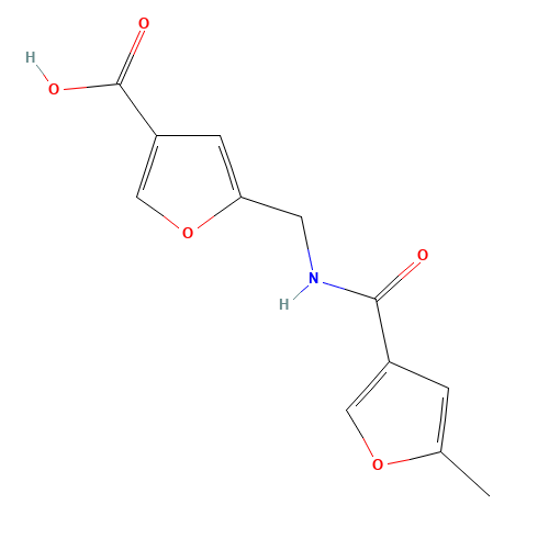 5-{[(5-Methyl-furan-3-carbonyl)-amino]-methyl}-furan-3-carboxylic acid (CAS: 447413-31-2) - Related Chemical Product