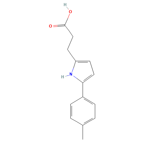 3-(5-p-Tolyl-1H-pyrrol-2-yl)-propionic acid (CAS: 433233-80-8) - Related Chemical Product