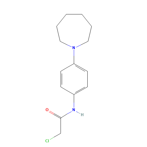 N-(4-Azepan-1-yl-phenyl)-2-chloro-acetamide (CAS: 436087-23-9) - Related Chemical Product