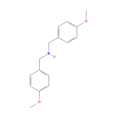 Bis-(4-methoxybenzyl)-amine (CAS: 17061-62-0) - Chemical Structure and Molecular Formula 