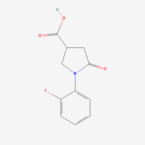 1-(2-Fluoro-phenyl)-5-oxo-pyrrolidine-3-carboxylic acid (CAS: 1998-86-3) - Related Chemical Product