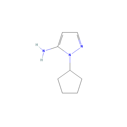 2-Cyclopentyl-2H-pyrazol-3-ylamine (CAS: 3702-09-8) - Related Chemical Product