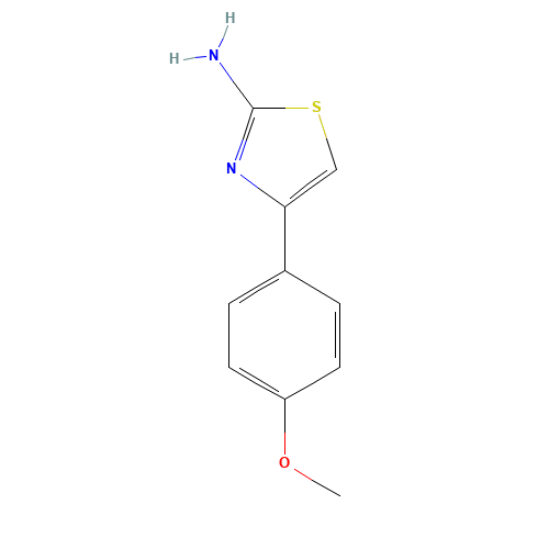 4-(4-Methoxyphenyl)-1,3-thiazol-2-amine (CAS: 2104-04-3) - Related Chemical Product