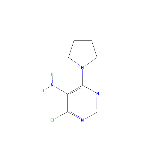 4-Chloro-6-pyrrolidin-1-yl-pyrimidin-5-ylamine (CAS: 626217-76-3) - Related Chemical Product