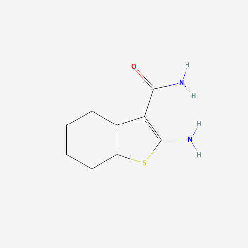 2-Amino-4,5,6,7-tetrahydro-benzo[b]thiophene-3-carboxylic acid amide (CAS: 4815-28-5) - Related Chemical Product