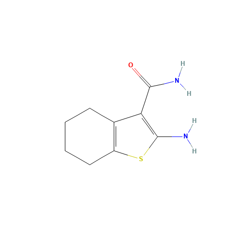 2-Amino-4,5,6,7-tetrahydro-benzo[b]thiophene-3-carboxylic acid amide (CAS: 4815-28-5) - Related Chemical Product