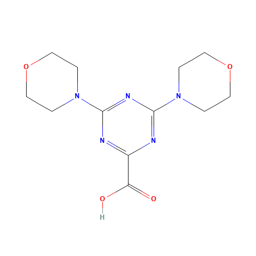 4,6-Di-morpholin-4-yl-[1,3,5]triazine-2-carboxylic acid (CAS: 626223-48-1) - Related Chemical Product