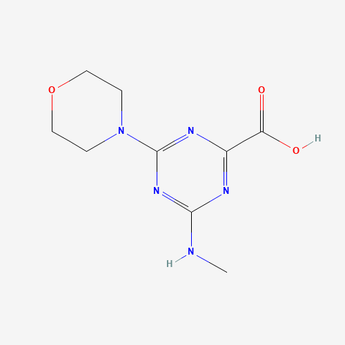 4-Methylamino-6-morpholin-4-yl-[1,3,5]triazine-2-carboxylic acid (CAS: 585557-38-6) - Related Chemical Product
