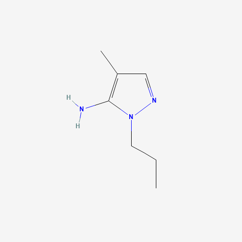 4-Methyl-2-propyl-2H-pyrazol-3-ylamine (CAS: 3702-14-5) - Related Chemical Product