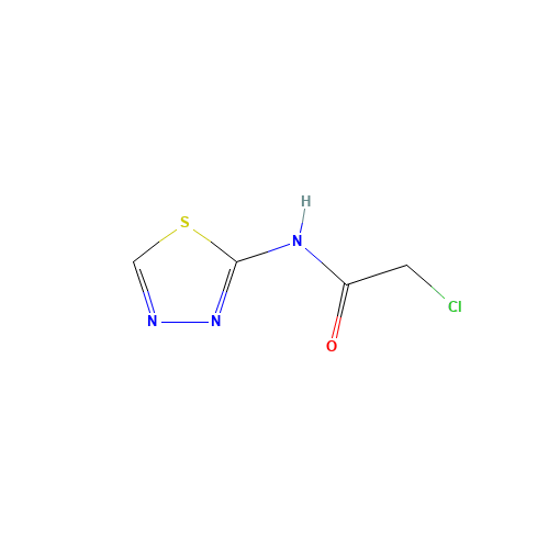 2-Chloro-N-[1,3,4]thiadiazol-2-yl-acetamide (CAS: 4454-63-1) - Related Chemical Product