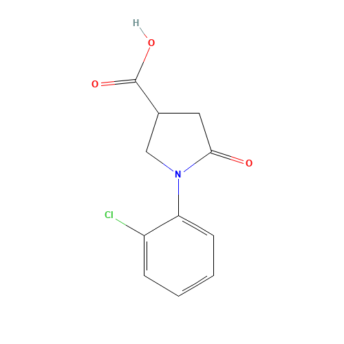 1-(2-Chlorophenyl)-2-oxopyrrolidine-4-carboxylic acid (CAS: 91349-19-8) - Related Chemical Product