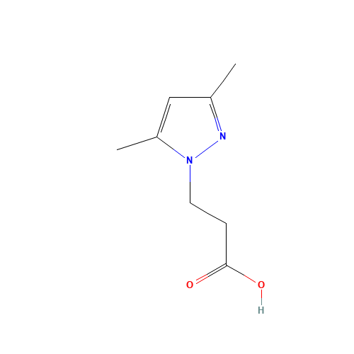 3-(3,5-Dimethyl-pyrazol-1-yl)-propionic acid (CAS: 72145-01-8) - Related Chemical Product