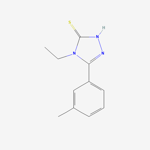 4-Ethyl-5-m-tolyl-4H-[1,2,4]triazole-3-thiol (CAS: 305337-12-6) - Related Chemical Product