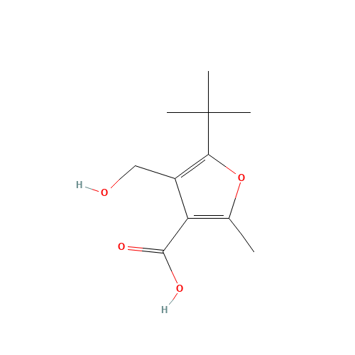 5-tert-Butyl-4-hydroxymethyl-2-methyl-furan-3-carboxylic acid (CAS: 462068-43-5) - Related Chemical Product