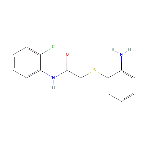 2-(2-Amino-phenylsulfanyl)-N-(2-chloro-phenyl)-acetamide (CAS: 436094-41-6) - Related Chemical Product