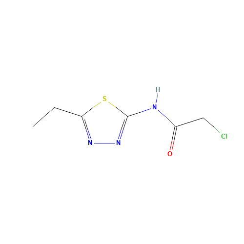 2-Chloro-N-(5-ethyl-[1,3,4]thiadiazol-2-yl)-acetamide (CAS: 21521-90-4) - Related Chemical Product