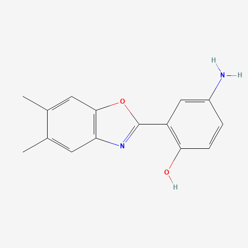 4-Amino-2-(5,6-dimethyl-benzooxazol-2-yl)-phenol (CAS: 292058-24-3) - Related Chemical Product